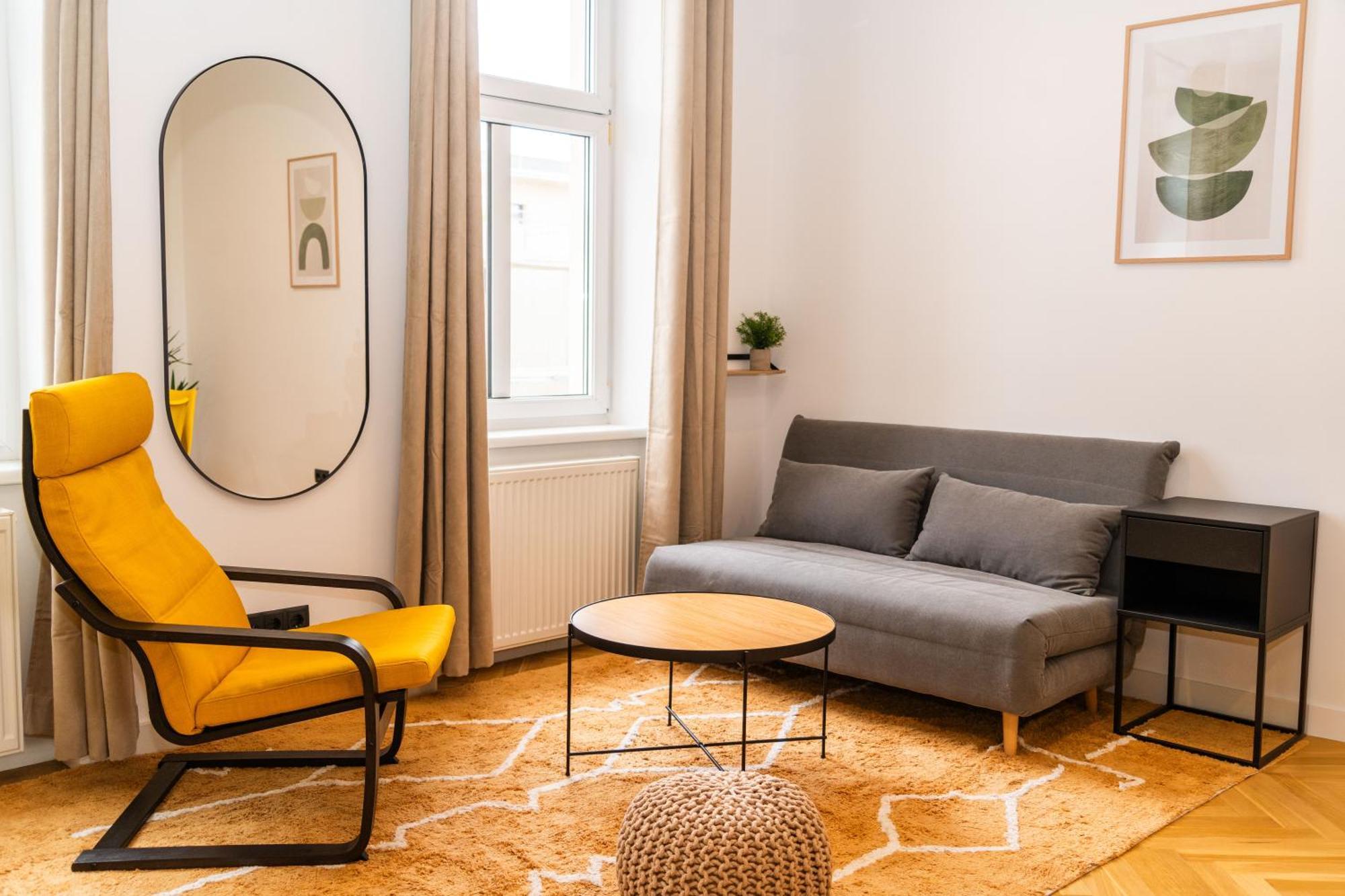 Myflat - Bright Apartment Near Central Station 维也纳 客房 照片